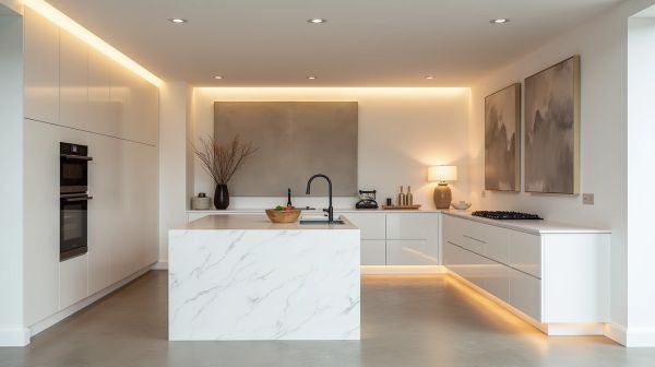 10 astuces pour un design moderne avec une cuisine béton ciré