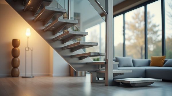 Choisir un escalier métal sur mesure pour un intérieur unique