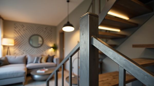 Choisir un escalier métal sur mesure pour un intérieur unique