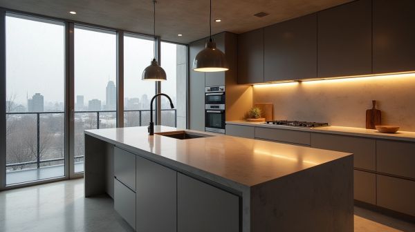 Optimiser la cuisine béton ciré pour un design moderne et durable